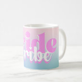 Roze Paarse Bruid Stam Mok (Voorkant rechts)