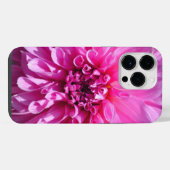 Roze Paarse Dahlia Bloem iPhone Hoesje (Achterkant horizontaal)