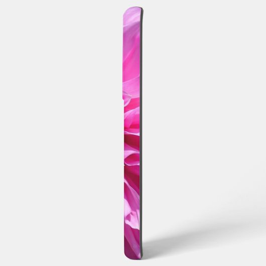 Roze Paarse Dahlia Bloem Samsung Galaxy Hoesje (Achterkant horizontaal)