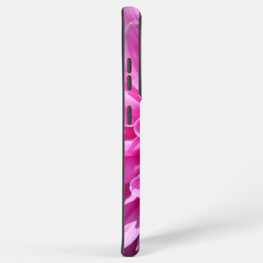 Roze Paarse Dahlia Bloem Samsung Galaxy Hoesje (Rechterkant)