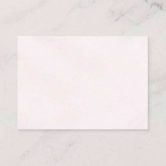 Roze Paarse Dahlia Meisje Baby shower Boeken voor  Informatiekaartje (Achterkant)