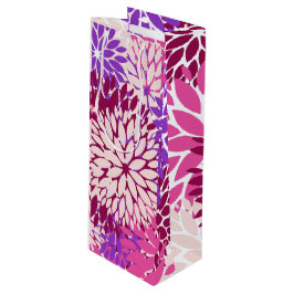 Roze Paarse Dahlias Burgundy Wijn Cadeautas