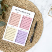 Roze Paarse dingen om te doen Post-it® Notes