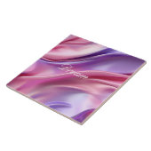  roze Paarse droom Tegeltje (Zijkant)