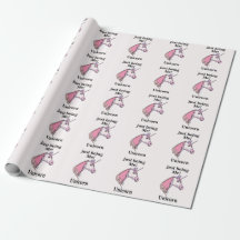 Roze Paarse Eenhoorn Hoofd