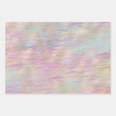 Roze Paarse Eenhoorn Sparkle Glitzy Gold Inpakpapier Vel (Voorkant 2)