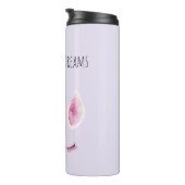 Roze Paarse Eenhoorn  Thermosbeker (Geroteerd rechts)