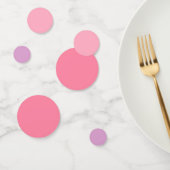 Roze Paarse elegante kleuren Moderne Sjabloon Confetti (Groep)