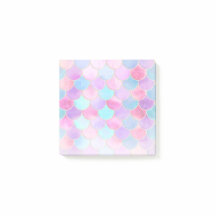 Roze, Paarse en Aqua Mermaid Scale Patroon