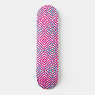 Roze, paarse en blauwe diamantkorps persoonlijk skateboard