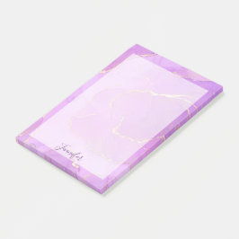 Roze paarse en glitter ombre patroon post-it notit post-it® notes