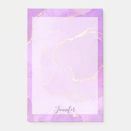 Roze paarse en glitter ombre patroon post-it notit post-it® notes