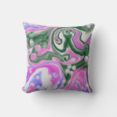 Roze, paarse en grijze moderne kussen. kussen (Voorkant)