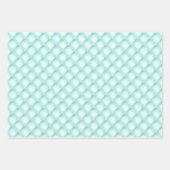 Roze, Paarse en Mint Tufted Pearls Inpakpapier Vel (Voorkant 3)