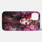 Roze Paarse feestkoningin Fantasy Art Case-Mate iPhone Case (Achterkant (horizontaal))