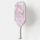 roze paarse folie aderen pickleball paddle (Links)