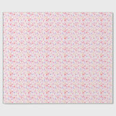 Roze Paarse Gele Vlinders Cadeaupapier (Vlak)
