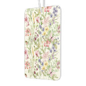 Roze Paarse Gele Wildflowers Bloemen Luchtverfrisser (Links)