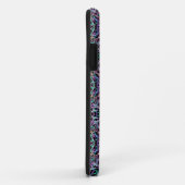 Roze Paarse geometrisch Case-Mate iPhone Case (Achterkant/rechts)