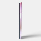 Roze Paarse Glanzende RVS Metaal Case-Mate iPhone Case (Achterkant / Rechts)