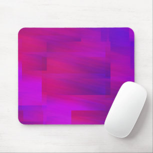 Roze Paarse Glitch Art Vaporwave Esthetiek Analoog Muismat