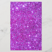 Roze Paarse Glitter Glam Glitter Ontwerper Flyer (Voorkant)