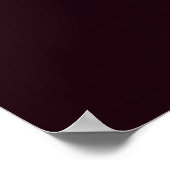 Roze Paarse Gothic Flowers Poster (Hoek)