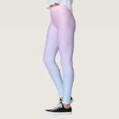 Roze Paarse Gradiënt  Leggings (Links)