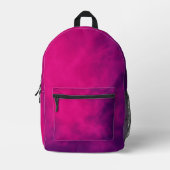 Roze Paarse Gradient Rugzak – (Voorkant)