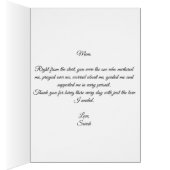 Roze Paarse grijze Kaart van Floral Moederdag (Binnen (Rechts))