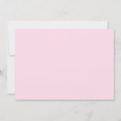 Roze Paarse Groene Floral Waterverf Wedding Save The Date (Achterkant)