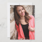 Roze Paarse Groene Tropische Gradual Partij Kaart (Achterkant)