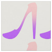 Roze Paarse hoge hoogten Stof (Close Up)