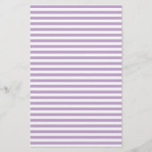 Roze Paarse horizontale stripdraaipapier (Voorkant)