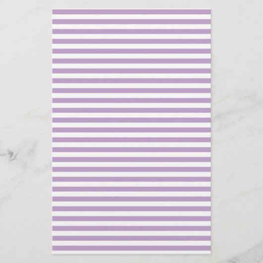 Roze Paarse horizontale stripdraaipapier (Voorkant)