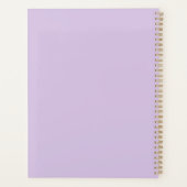 Roze Paarse Ijsjes Planner (Achterkant)