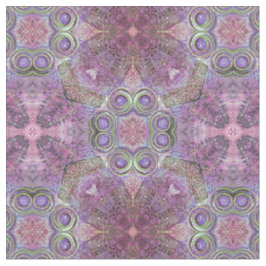 Roze & Paarse Juweelpatroon Auto Stof