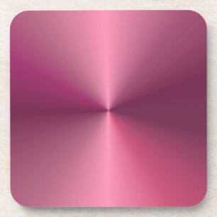 Roze Paarse Kleur Aangepaste Lege Elegante Sjabloo Bier Onderzetter