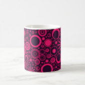 Roze, Paarse koffie Mok (Center)