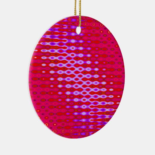 roze paarse kunst keramisch ornament (Rechts)