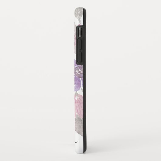 Roze Paarse lichte Sage Groene Florence Waterverf Case-Mate iPhone Case (Achterkant/links)