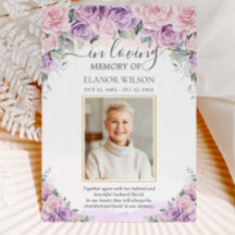 Roze Paarse Lila Bloemen Foto Begrafenismonument