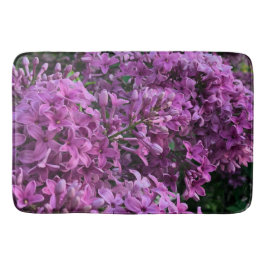Roze paarse lilacs | roze roze foto badmat