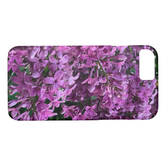 Roze paarse lilacs | roze roze foto Case-Mate iPhone case (Achterkant (Horizontaal))