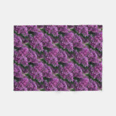 Roze paarse lilacs | roze roze foto fleece deken (Voorkant (Horizontaal))
