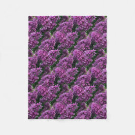 Roze paarse lilacs | roze roze foto fleece deken