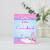 Roze, Paarse maatstaven Tale Tale Naam/Aantal Brie Briefkaart (Staand voorkant)