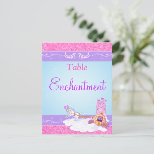 Roze, Paarse maatstaven Tale Tale Naam/Aantal Brie Briefkaart (Staand voorkant)