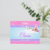 Roze, Paarse maatstaven Tale Tale Naam/Aantal Brie Briefkaart (Staand voorkant)