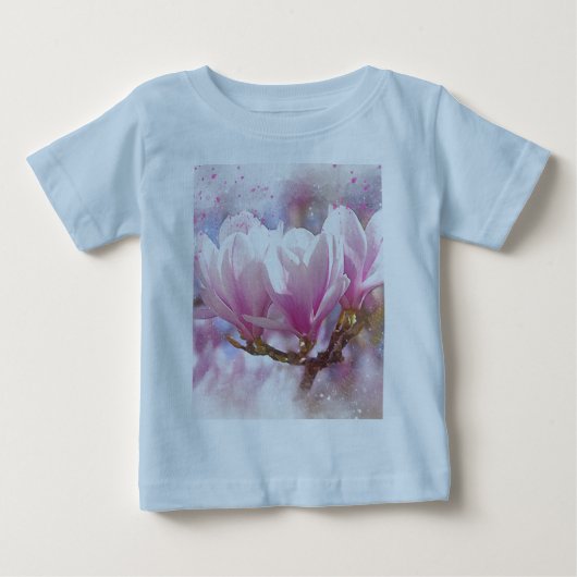 Roze Paarse Magnolia - Lentbloem (Voorkant)